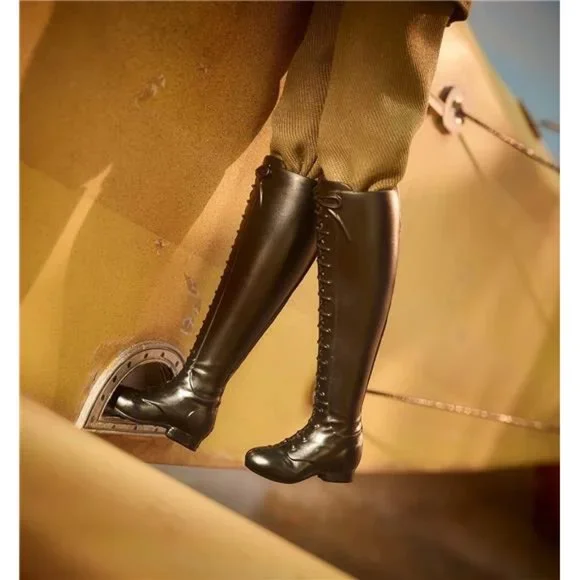 Bessie Coleman Collectible Dressed in Aviator Suit with Helmet and Goggles - Picture 5 of 6